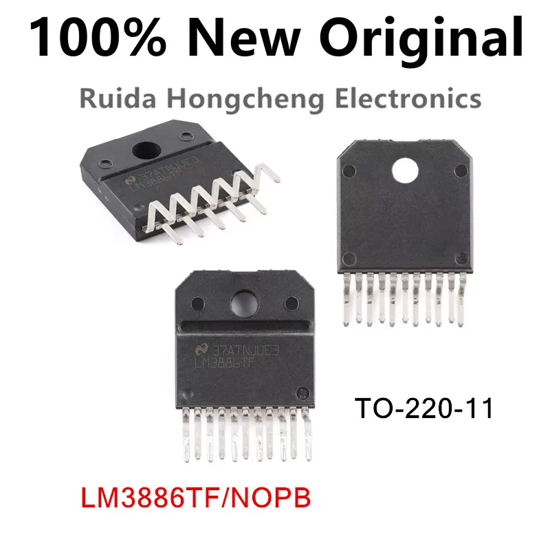 

2-5PCS/Lot LM3886TF/NOPB、LM3886TF、TO-220-11 New original stereo AB amplifier chip