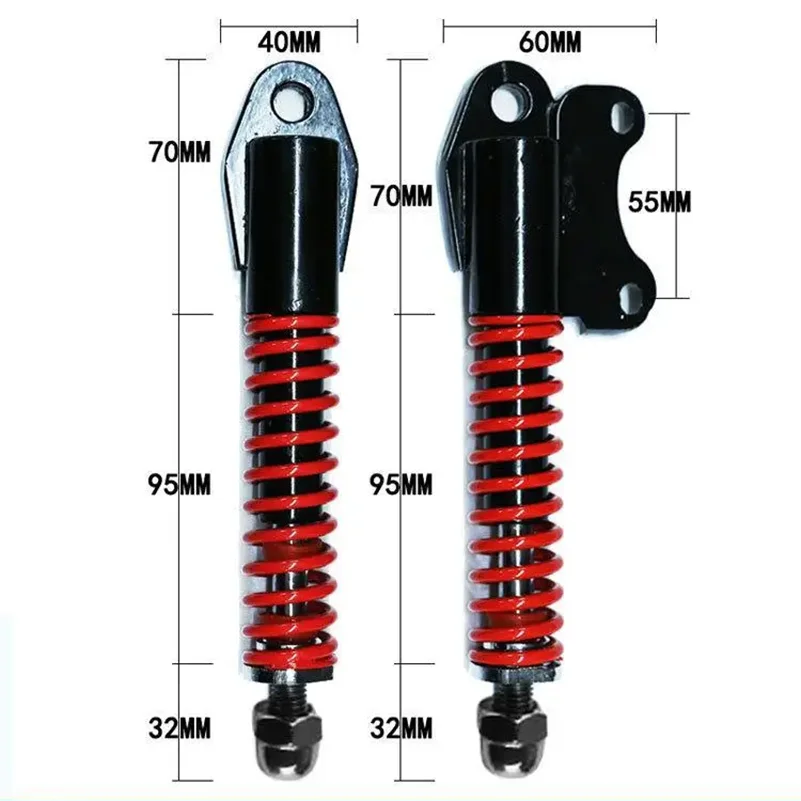 Electric Scooter 8 Inch Front Hydraulic Shock Absorber 10  Disc Brake Modified Accessories for Kugo M4/C3/S3