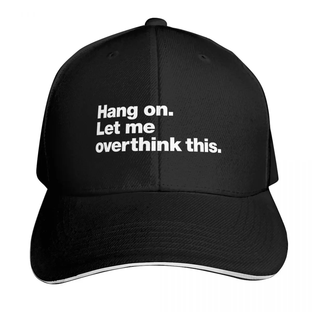Hang on. Let me overthink this. Baseball Cap Breathable Mesh Back Adjustable Buckle Closure Moisture Wicking Quick Dry