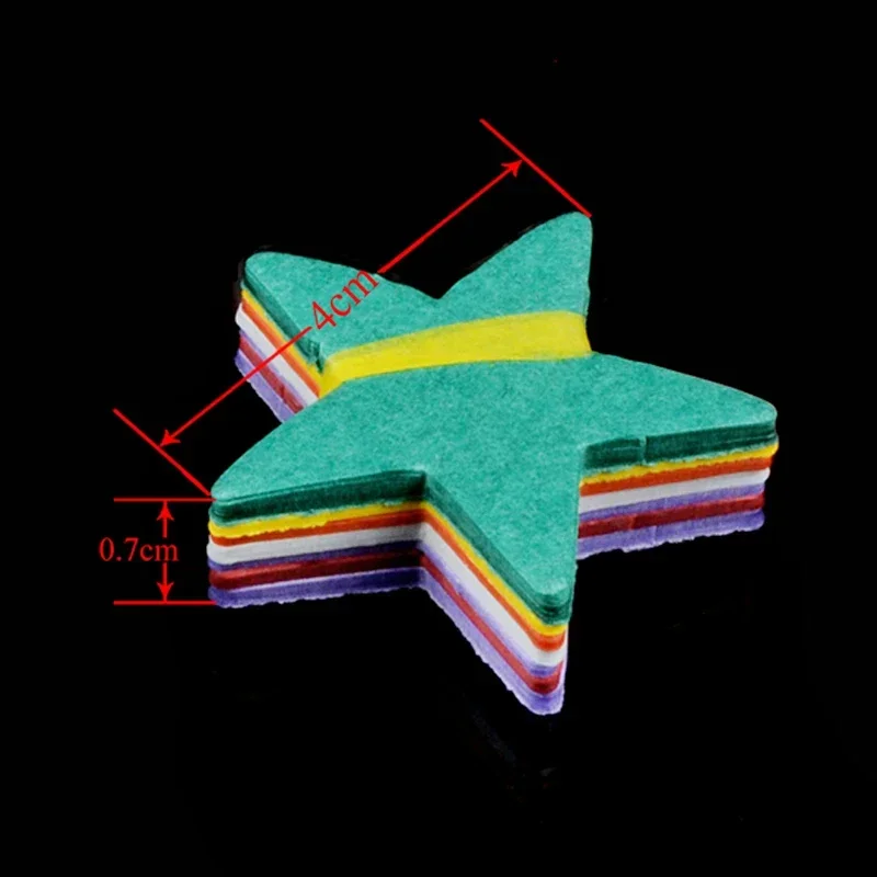 9 шт./пакет, красочная звезда, бумага, снежинка, волшебный трюк, снежная буря, звезда, снежная бумага, волшебный реквизит, аксессуары, классические игрушки