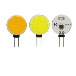 5 pz G4 LED Chip COB DC 12V lampadina 4W 5W 7W SMD 5050 lampadina luce fredda bianco caldo HeadLighting sostituire lampada da parete alogena scrivania