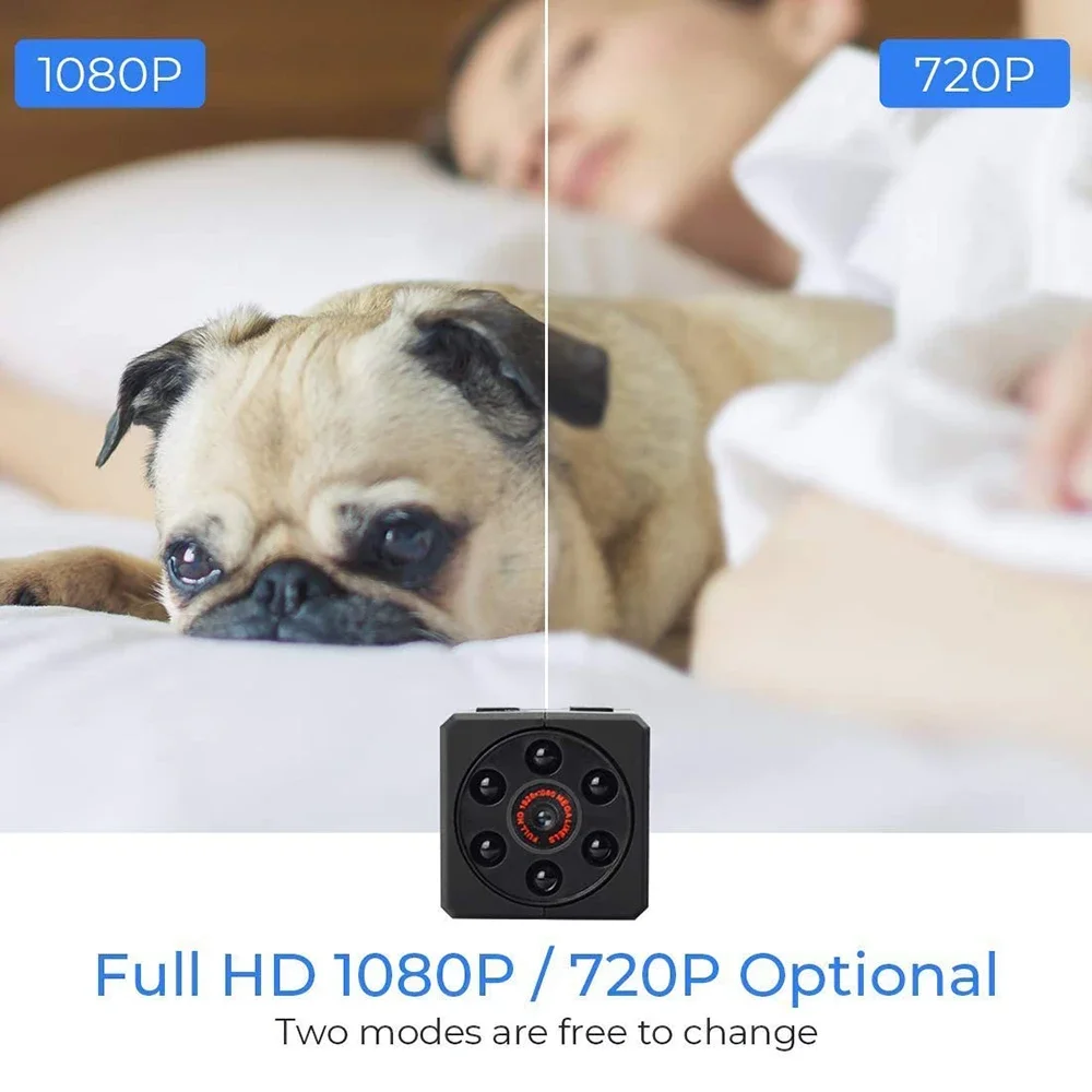 Mini Camera Full HD Video 1080P DV DVR Micro Cam Motion Detection With Infrared Night Vision Camcorder support hidden TF card