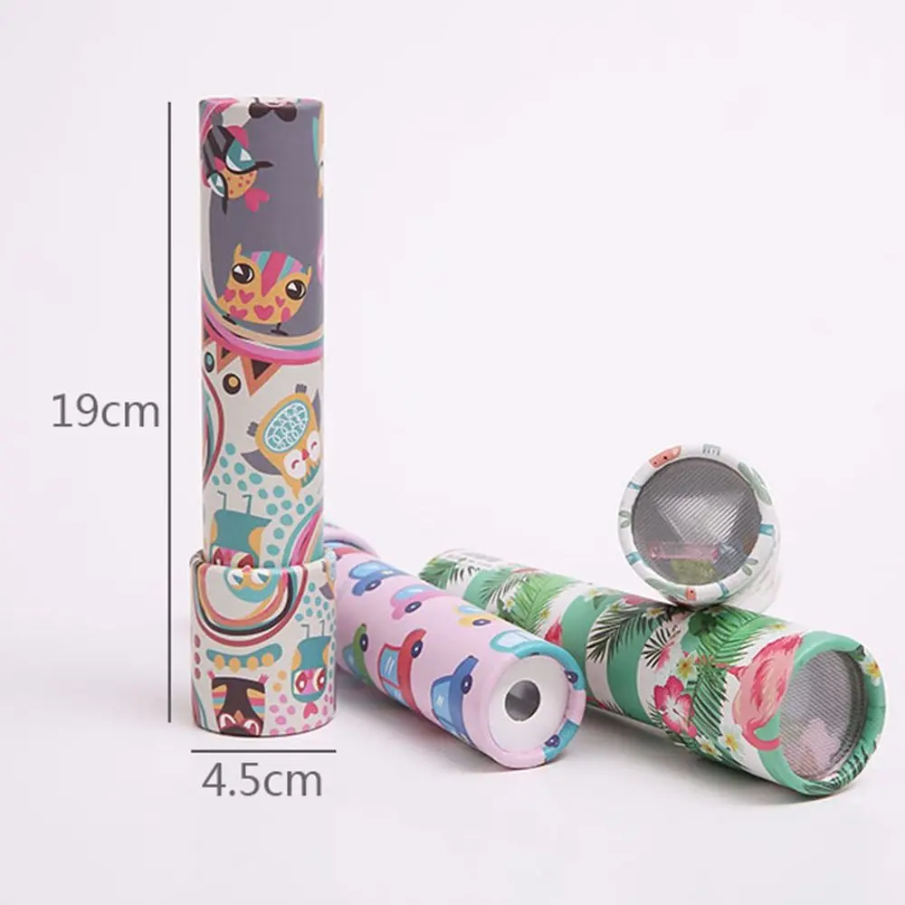 Magic Kaleidoscope Cartoon Changeful Adjustable Multi-diamond Telescope Scalable Imaginative Educational Optical Toy Kids