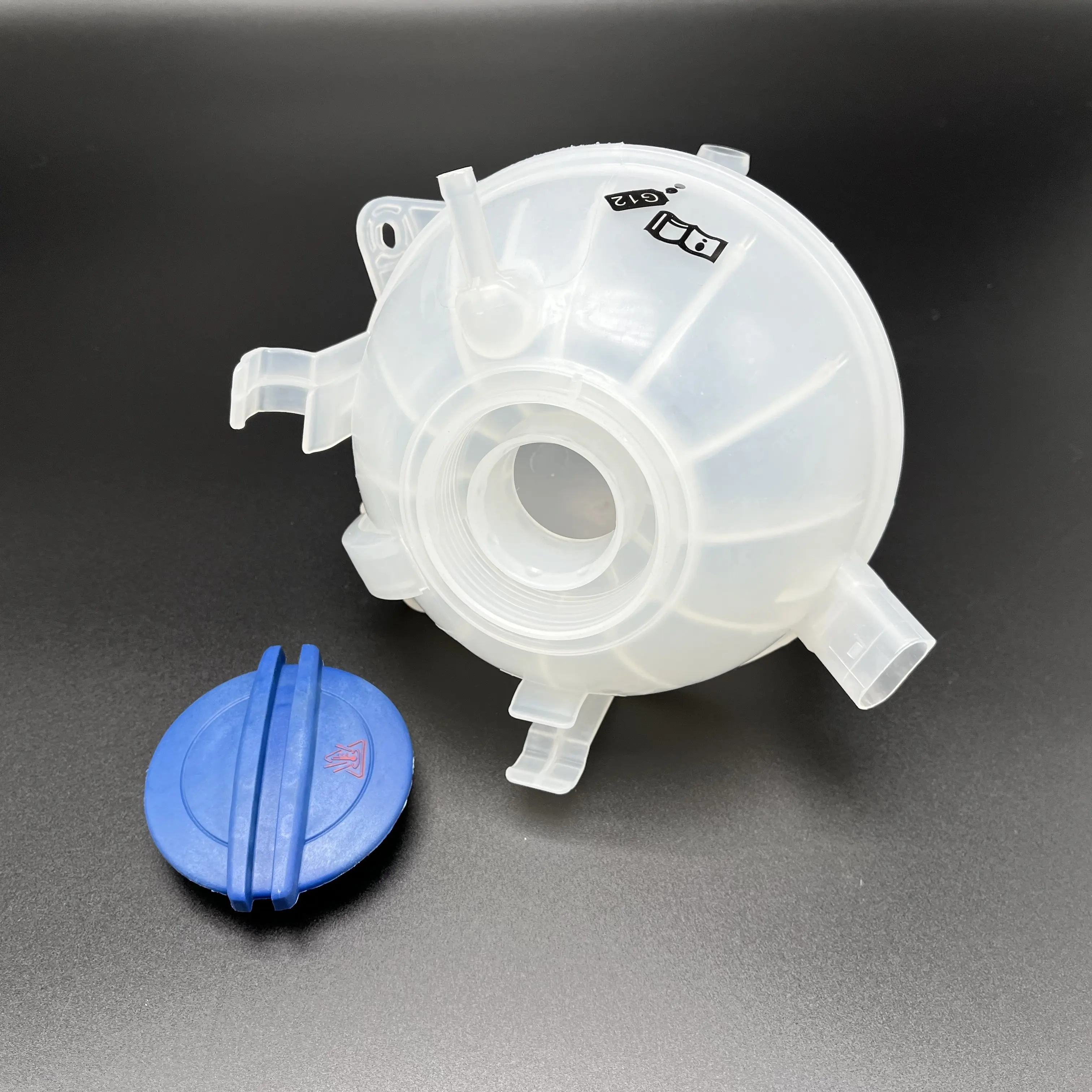 1K0121407A Car Coolant Reservoir Expansion Tank+Cap For VW Jetta MK5 Golf GTI MK6 Tiguan Passat CC Beetle Eos Audi A3 Q3 TT
