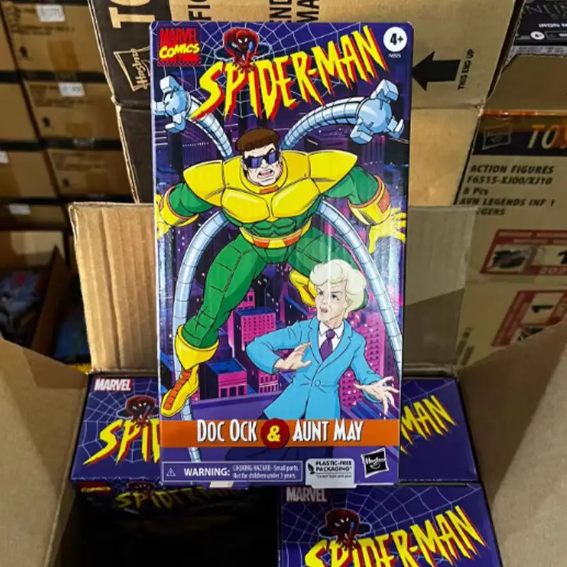 

Genuine Marvel Legends Series Doctor Octopus & Aunt May Spiderman 6-Inch Action Figure Model Toys Children Toys Hobby Gift