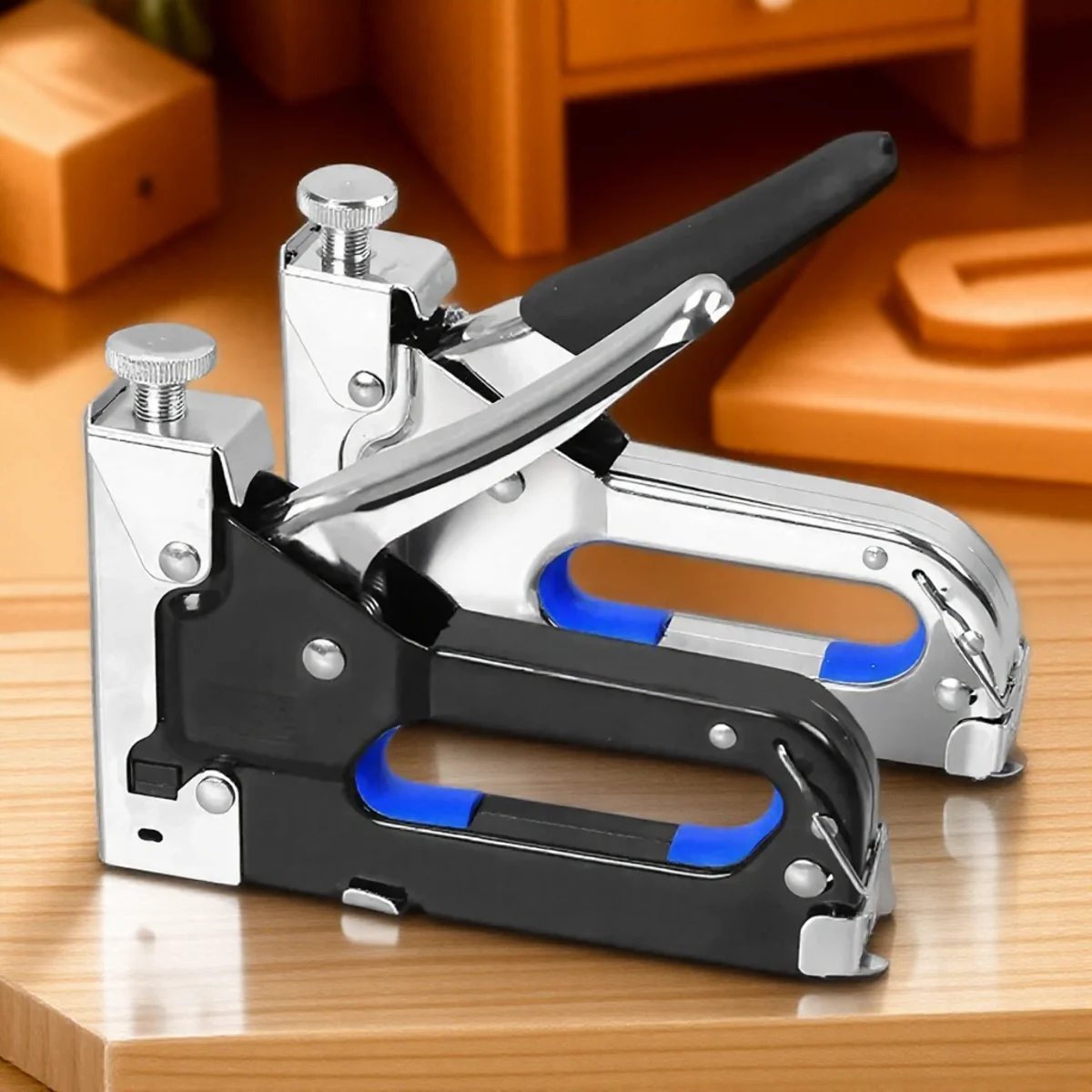 3 em 1 pistola de pregos para estofamento em madeira casa diy grampos decorativos conjunto de ferramentas manuais ferramentas para trabalhar madeira ferramentas manuais