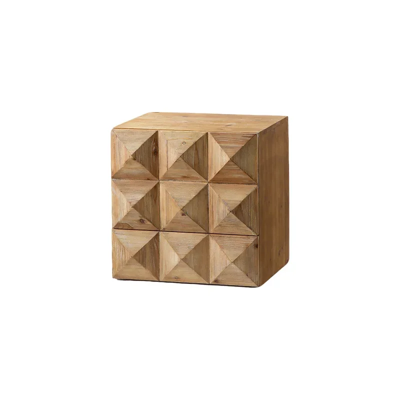 

Solid wood coffee table personalized and creative combination TV cabinet antique living room against the wall