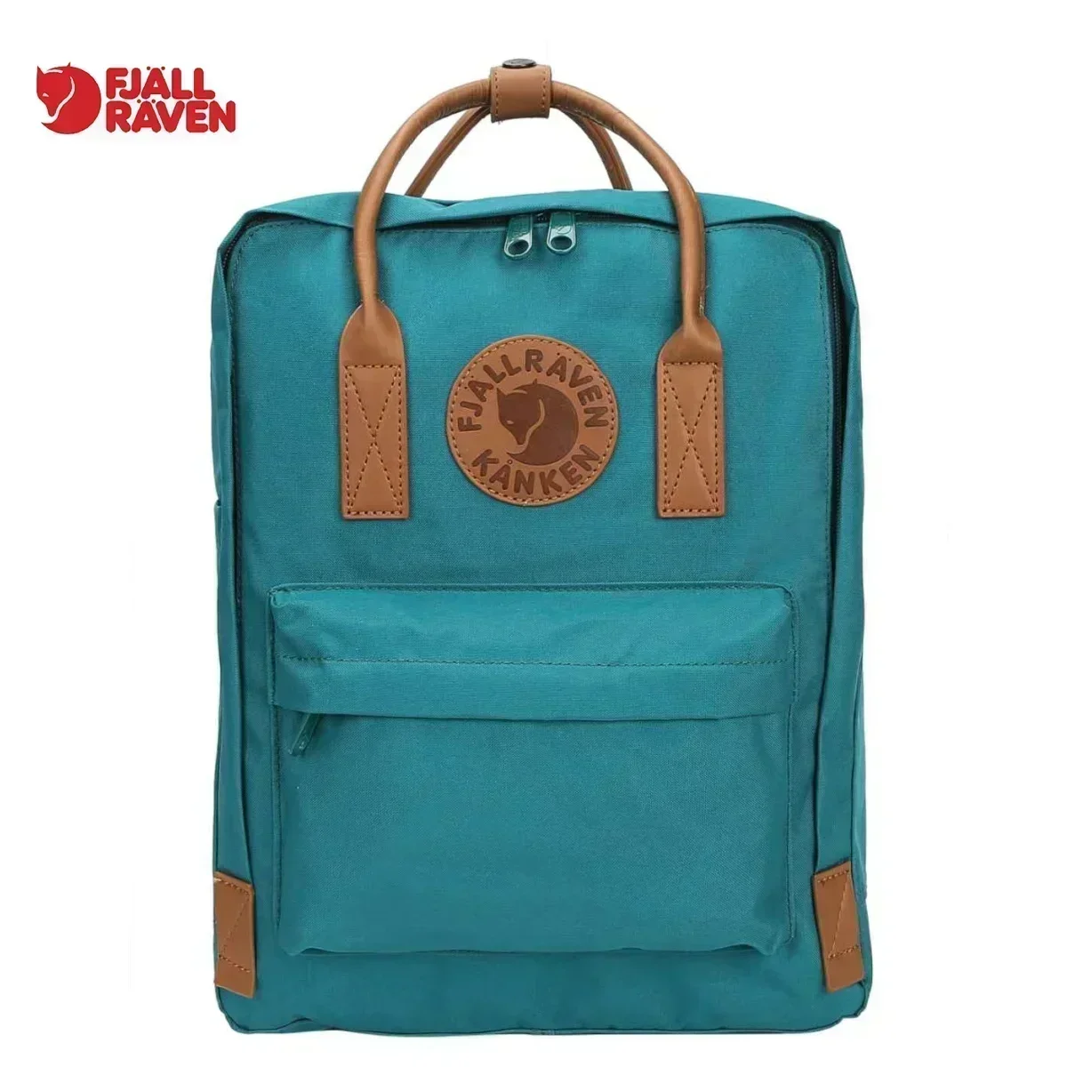 Fjallraven Arctic Fox Kanken No2 حقيبة ظهر سوداء حقيبة كمبيوتر G-1000 حقيبة سفر كاجوال للاستخدام الخارجي #5
