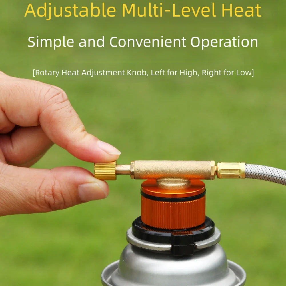 

7-ядерная походная плита Strong Fire Power 19800 Вт с ветрозащитной горелкой и противоскользящими ножками для безопасной приготовления пищи на открытом воздухе