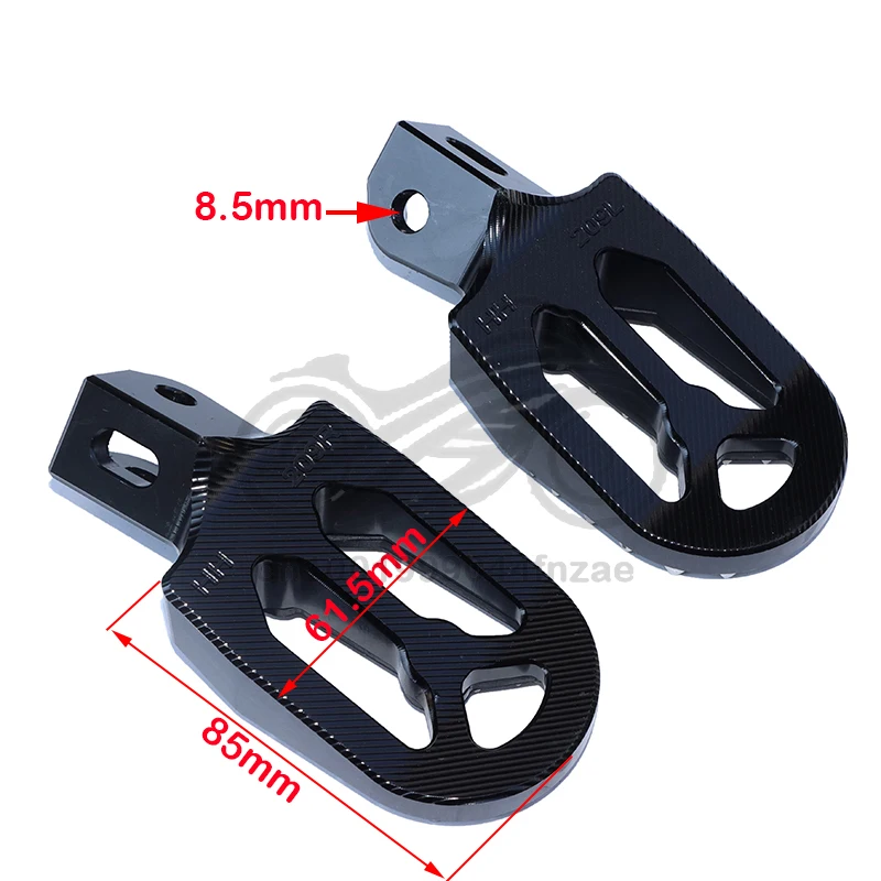 1 pair Aluminum CNC Motocross Dirt Pit Bike Foot Peg Pedal Footpegs Footrest For Honda CRF230F 2005 - 2015 CRF230 L CRF230L