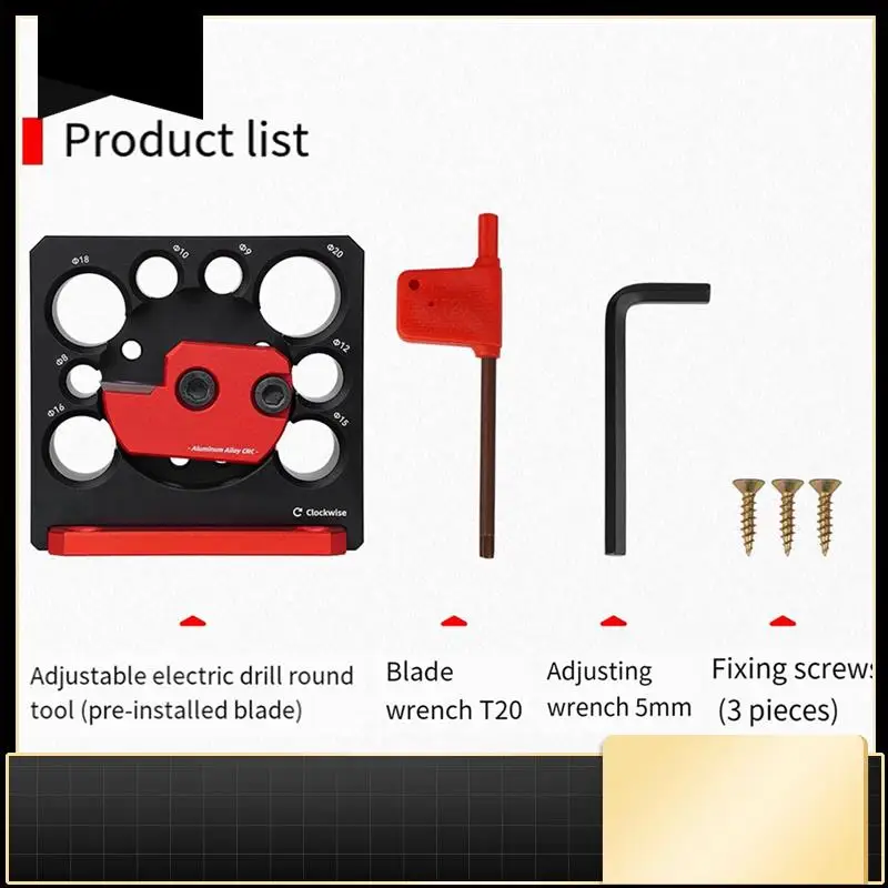 

Adjustable Electric Drill Milling Tool Set Auxiliary Tool Square Lathing Log Tenon Metric Milling Pin Tool Easy To Use-N37R