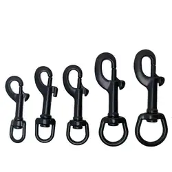 316 SS Scuba Diving Clips Swivel Eye Snap Hook Dive Single Ended Bolt Hook Buckle Dog Clip Gear Equipment for Underwater