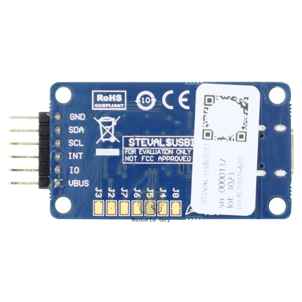 FOR ST STEVAL-USBI2CFT FT260Q USB to I2C Interface Evaluation Board with Level Shifter 1.8-3.3V for Wireless Charging Qi Genuine