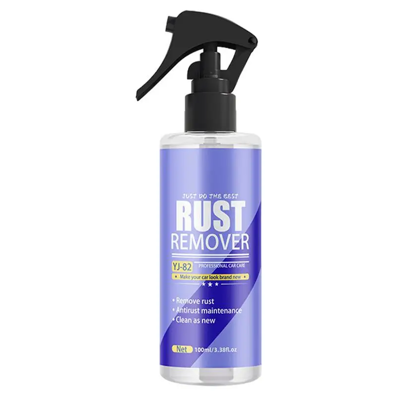 

Car Iron Powder Remover 100ml Iron Powder Rust Removal Spray For Car Metal Rust Out Instant Remover Tyre Cleaner Spray For Car