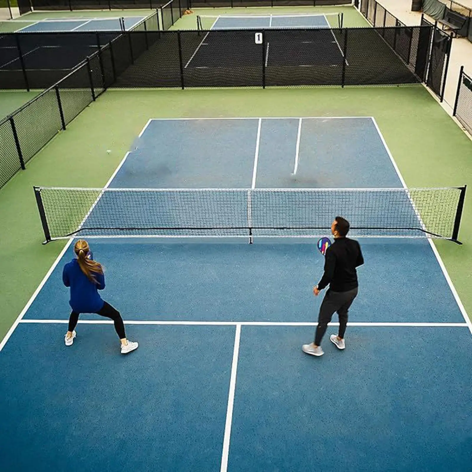 Pickleball Net On W… - image
