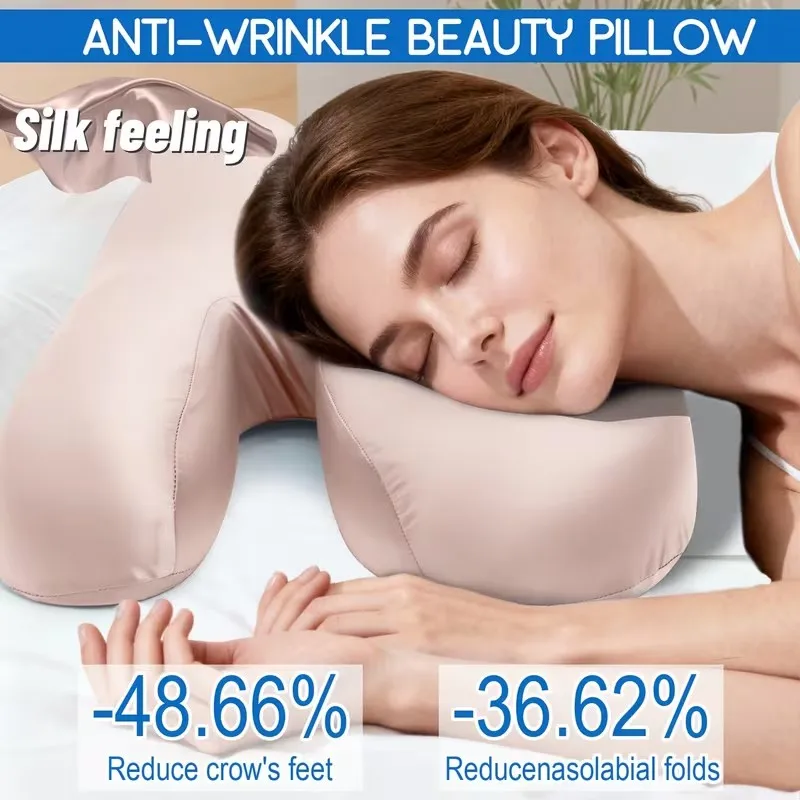 H-Type Cooling Memory Foam Pillow for Neck Pain Soft Sleeping with Ergonomic Design for Back and Side Sleepers Pillow for Bed