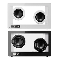 Wireless Transparent Speakers Support TF Card Portable Bluetooth-Compatible Speaker HIFI Soundbar Music Player Home Decoration
