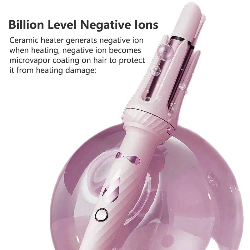 3-IN-1 ثنائي الغرض الأيونات السالبة 28 مللي متر/32 مللي متر مموج الشعر التلقائي التدفئة مستقيم مشط الشعر الكهربائية السيراميك الشباك الشعر عصا