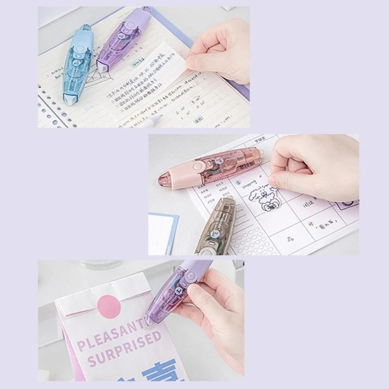 Pen Adhesive Tape 3Meter Long Double Side Dotted Tape Clear Dotted Tape Sticker For Card Making Scrapbooking