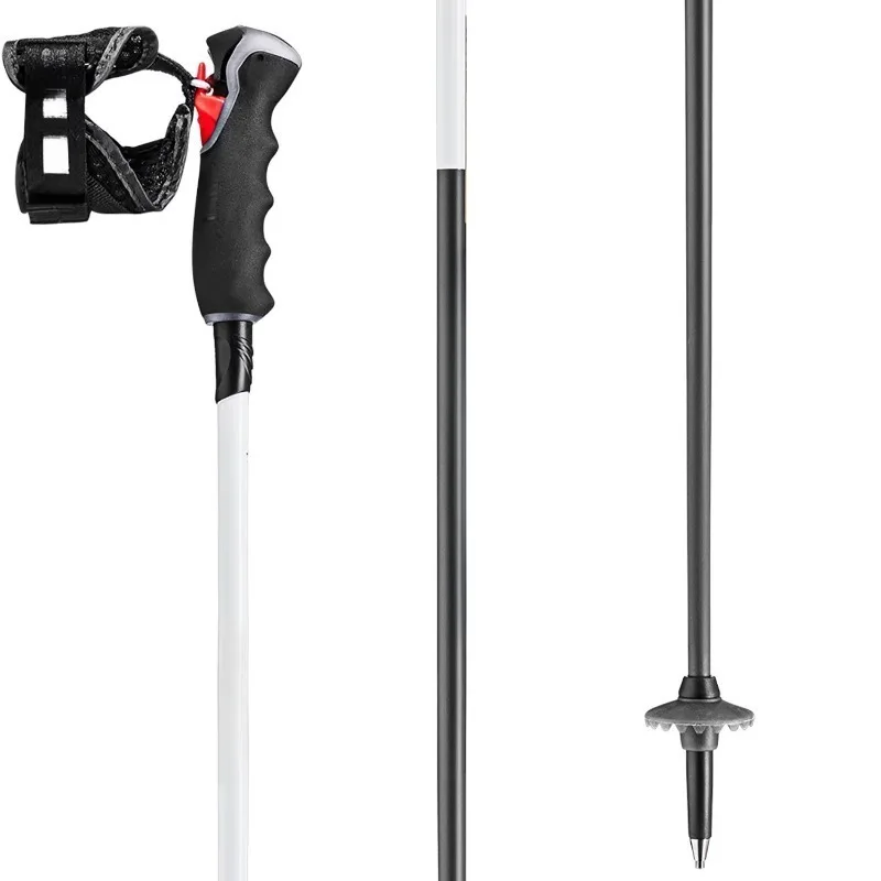 YTYINUltra Light 14mm Carbon Womens Ski Poles With Trigger 3D Grip For Alpine And Resort Performance
