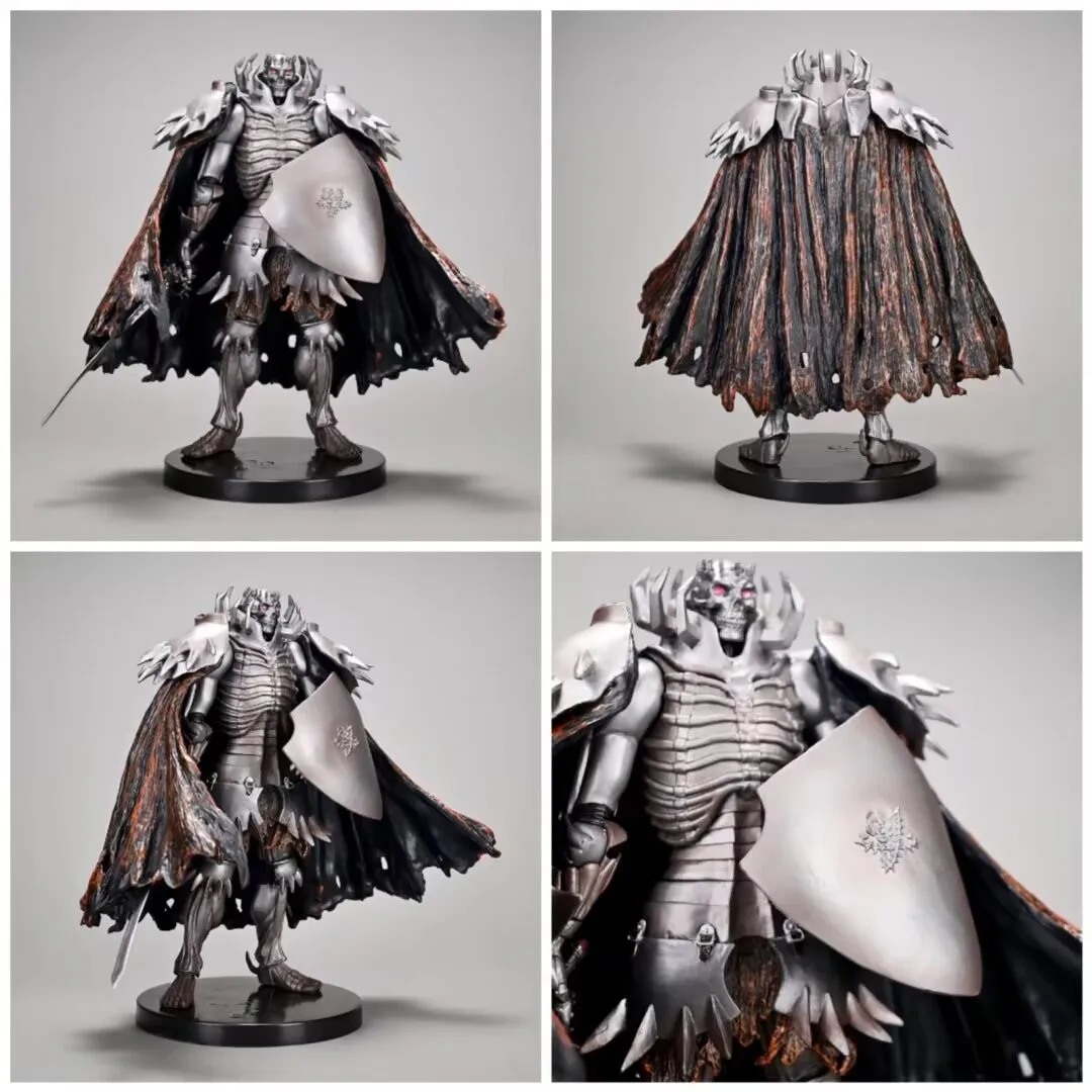 21cm Berserk Dokuro no Kishi Anime Figure Guts Berserker Armor PVC Action Figure Toy Berserk Statue Collection Model Doll