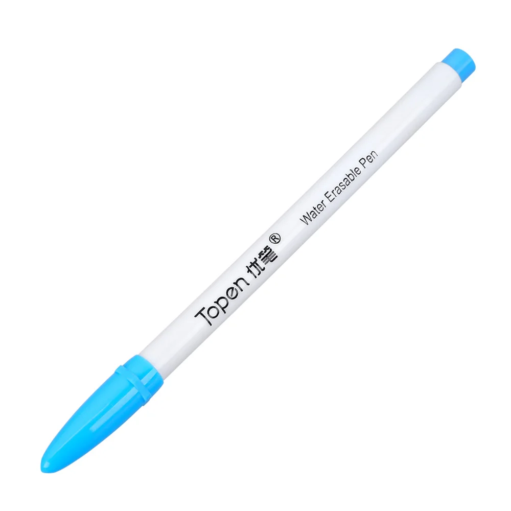 Sewing Pen SINGLE TIP, Only  Blue ,AUTO VANISHING AIR ERASABLE PEN  Marking Fabric  Disappear By Itself FCBL-011(B)