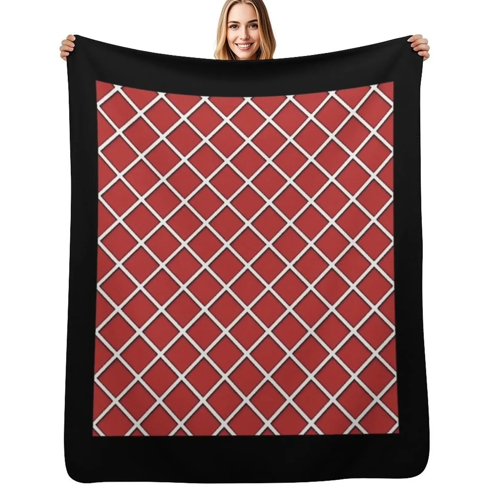 

King Crimson pattern high quality Throw Blanket cosplay anime warm for winter Moving Soft Blanket