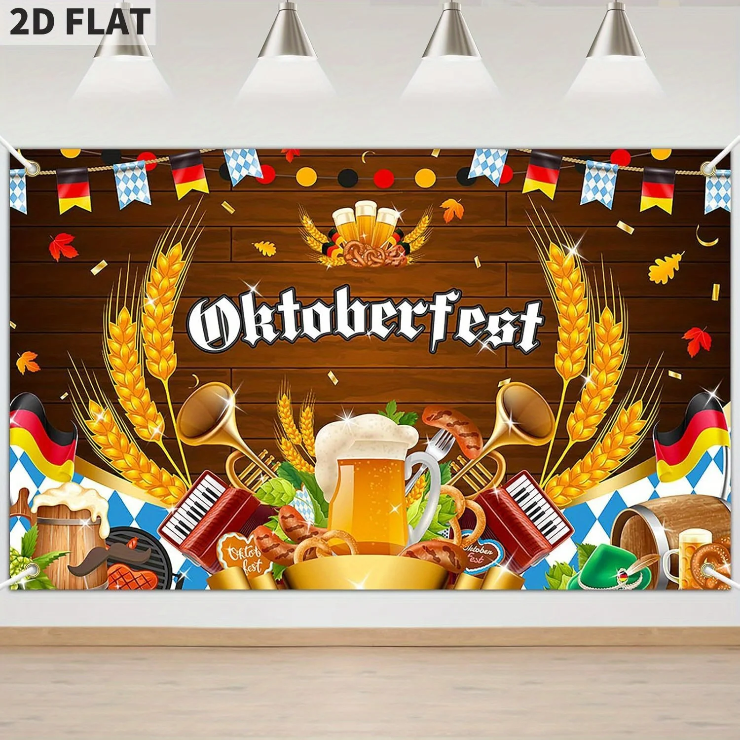 

Oktoberfest Decorations Banner German Parade Beer Festival Party Supplies Decorations Photo Booth Props Polyester material