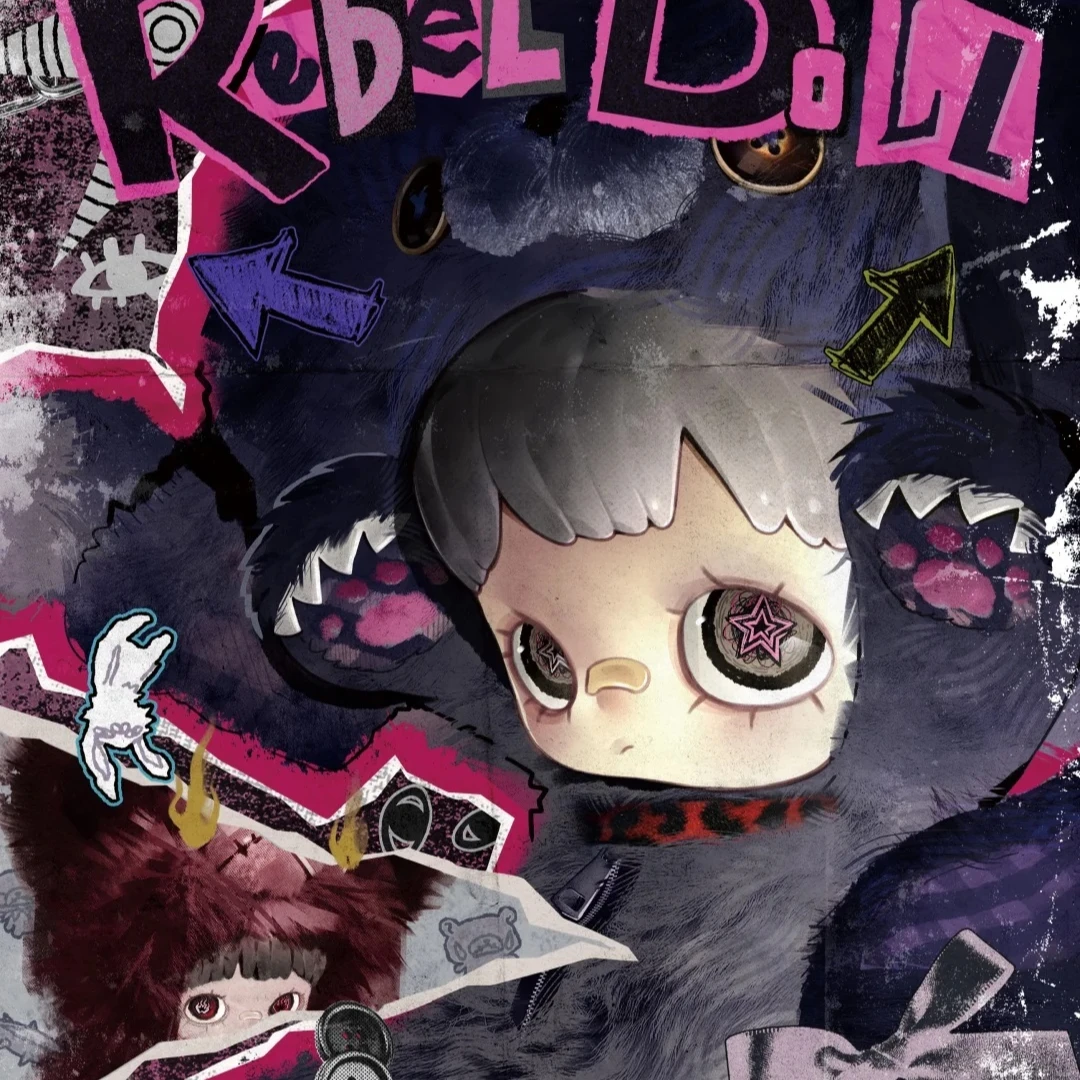 

Официальная коллекционная плюшевая игрушка MayMei из серии «Rebellious», подвеска-сюрприз в закрытой коробке, милая кукла, подарок для девочек