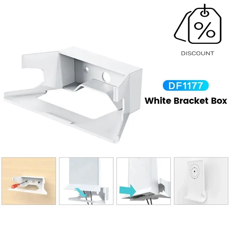 Abmf-para starlink suportes de montagem na parede starlink internet kit satélite suportes terno starlink malha roteador v2 malha proteção