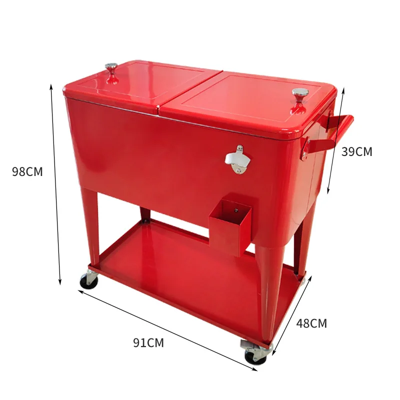 

American trend retro cabinet refrigerated incubator ice bucket trend decorative side cabinet