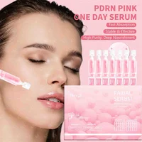 Hoygi Salmon DNA PDRN Rosa un día suero hidratante Facial aceite de agua equilibrado poros finos piel suave firme cosméticos Coreanos