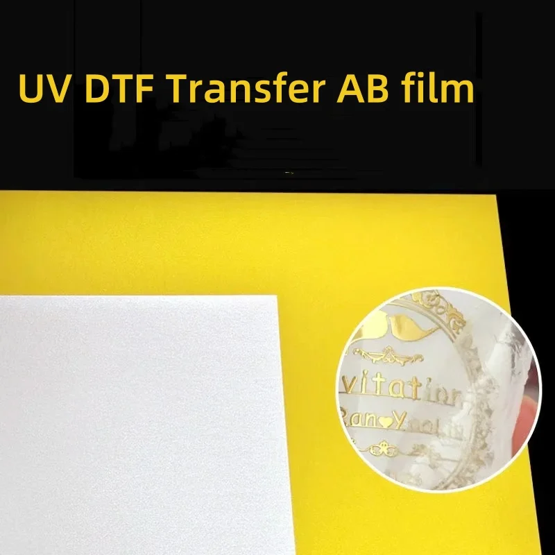 

BHUNITY AB Sticker Transfers Direct to Film Rolls Premium DTF Transfer Film for T-Shirts Printing