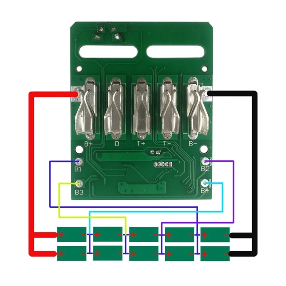 Charging Protection Circuit Board PCB Board For 18V Lithium Battery Rack Power Tool Accessories