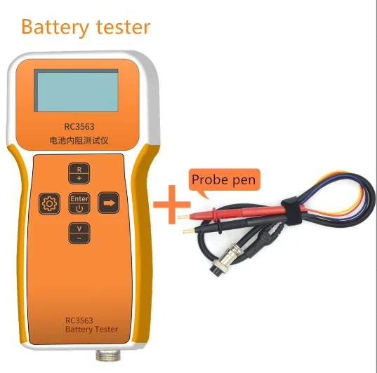 18650 Battery Internal Resistance Voltage High Precision Tester 18650 Battery Tester Lithium iron phosphate Battery RC3563