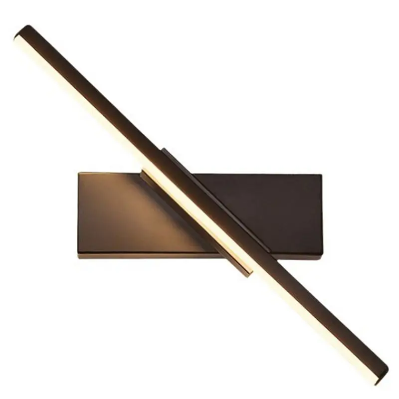 Background Lighting Wall Decor Adjustable Rotating Minimalist Wall Sconce Bedside Frame Lamp For Bedroom Living Room