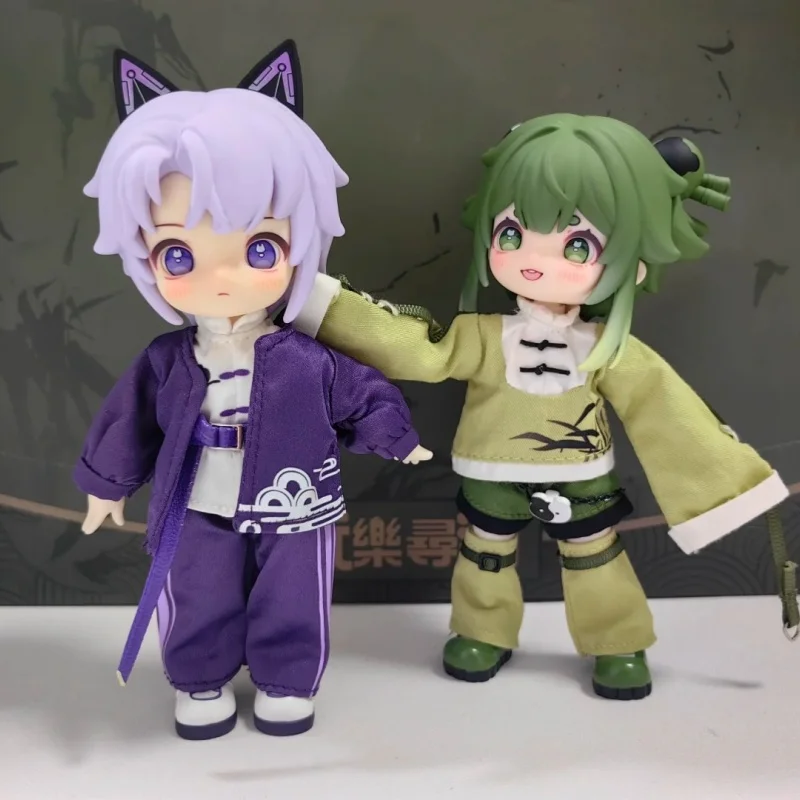 

Nagi Animal Blind Box Third And Second Generation Joint-Movable Doll 12 Points Cute Gift Ornament Toy For Travel Season Series