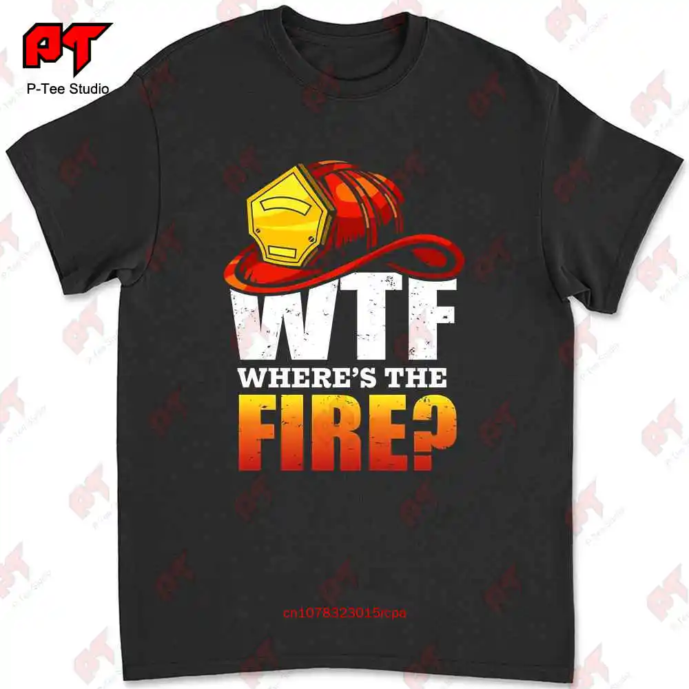 Funny Firefighter T Shirt For Men Fireman Fire Department L3PO