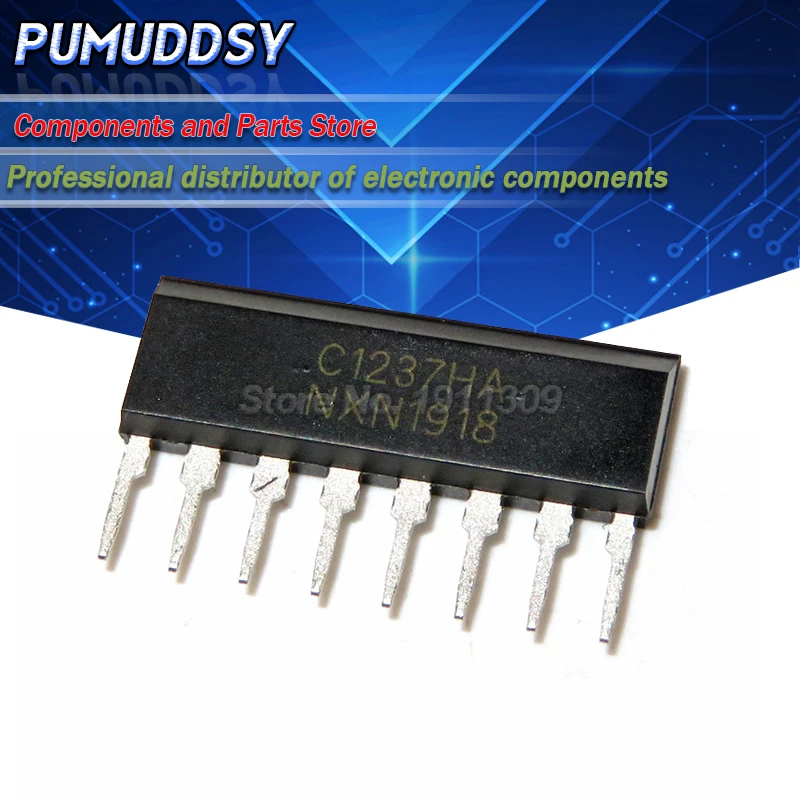 5PCS UPC1237HA UPC1237 C1237HA ZIP-8 IC UPC1237H Horn Speaker Protection Circuit
