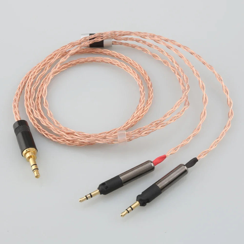 

HIFI DIY 7n сменный кабель для обновления наушников из монокристаллической меди для наушников ATH-R70X R70X