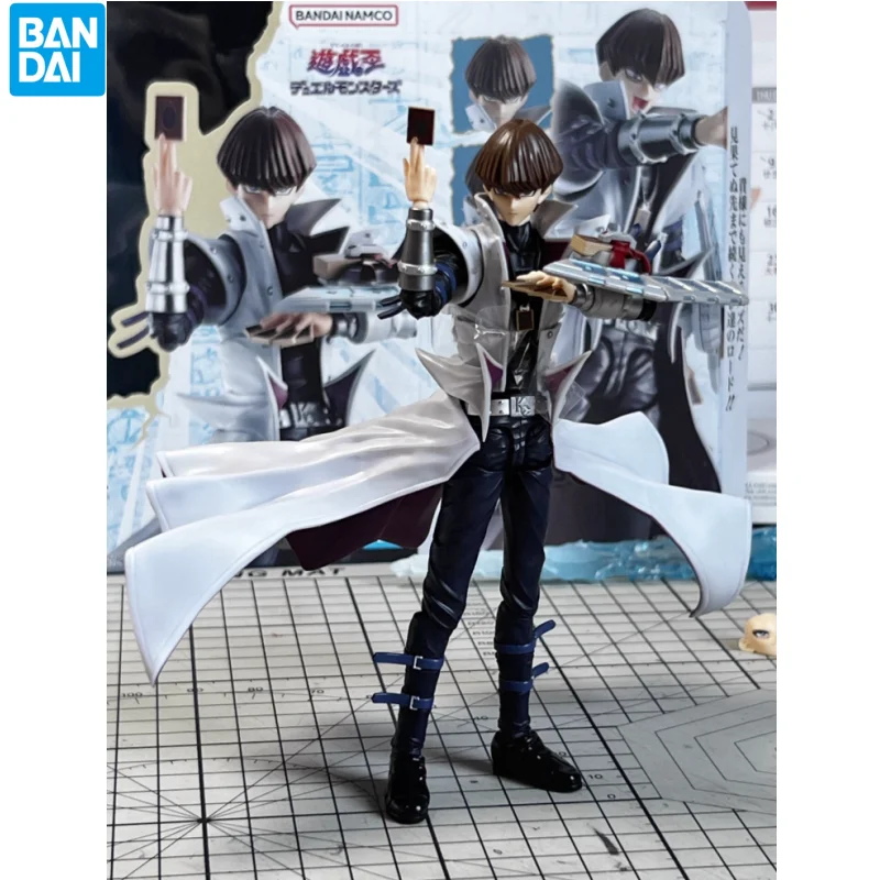 BANDAI Yu-Gi-Oh! En stock Duel Monsters S.H.Figuarts SHF Kaiba Seto Figura