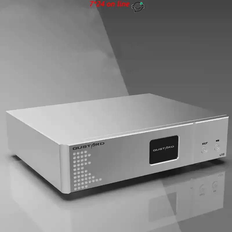 

GUSTARD DDC-U18 Digital Interface USB Interface XU216 Ground Isolation AS338 Femtosecond AC115/230V50/60Hz
