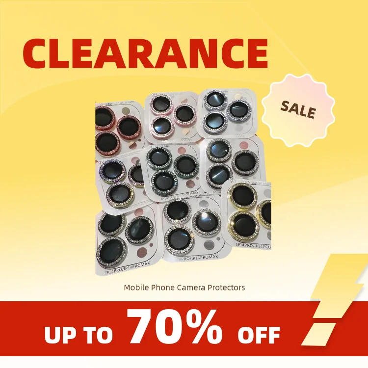 Clearance_Luxury Pretty Shine Diamond Camera Lens Protector Case For iPhone 15 12 11 14 15 Pro Max Glitter Lens Glass Camera Cov