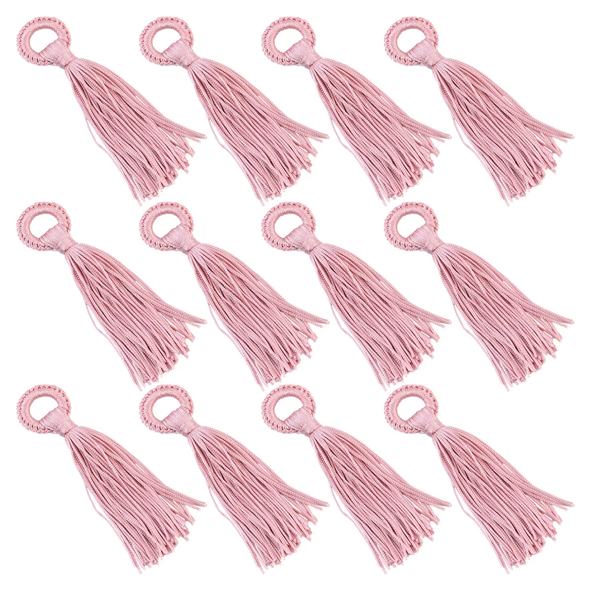 

12Pcs Small Tassel Pendant Polyester DIY Charm Set for Phone Shell Jewelry Making Mobile Phone Charm Accessories