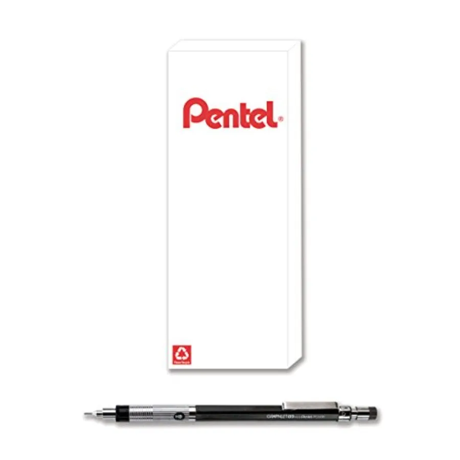 

Graphlet Mechanical Pencil 0.5mm Black Cap Box of 12 PG505AD