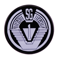Stargate X SG 1 Enamel Pin Sci-fi TV Badge Backpack Decoration Jewelry