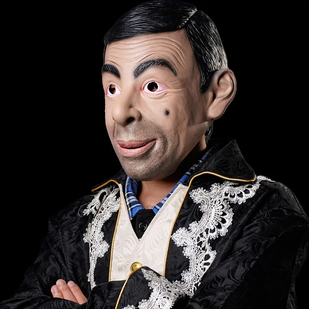 Realistische Halloween-Latex-Gesichtsmaske für Männer – Lustige Gesichtsmaske für visuelle Streiche – Detail 2