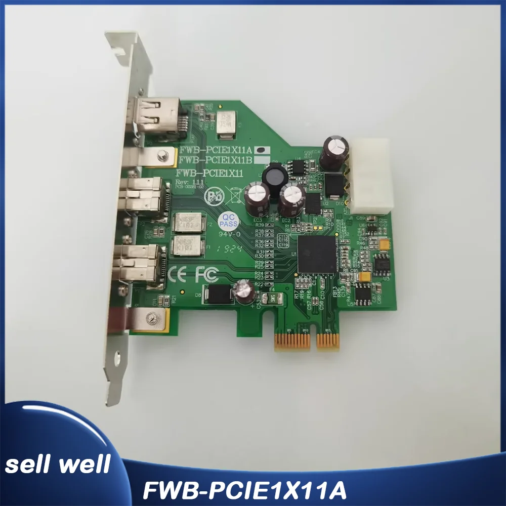 

For IOI IEEE 1394 Interface Card FWB-PCIE1X11A