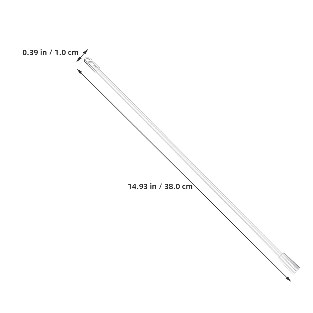 

Clear Transparent Curtain Pull Blind Stick For Window Shades Durable Pp Material Modern Design Vertical Blind Replacement Tilt