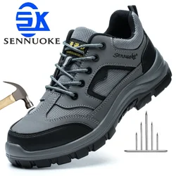 Scarpe da lavoro uomo antinfortunistiche donna stivali anfibi militari sportive lavoro scarpe trekking uomo firmate kevlar man shoes